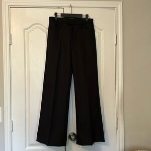 Banana Republic black, wool, high waisted dress pants size 8 Small